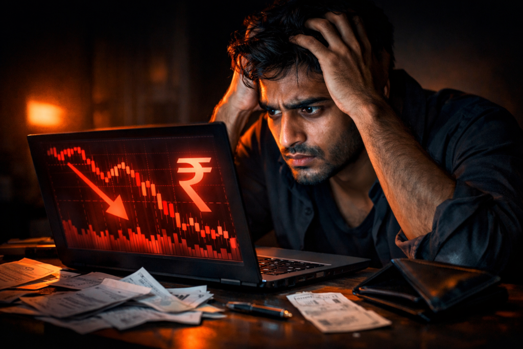 F&O Trading Loss Real Story India: I Lost ₹1 Lakh in 30 Days – Here’s What Went Wrong