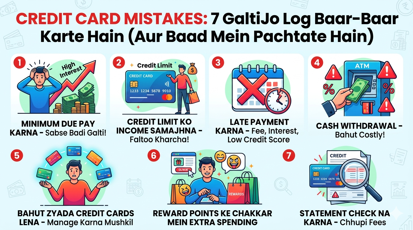 Common Credit Card Mistakes and How to Avoid Them