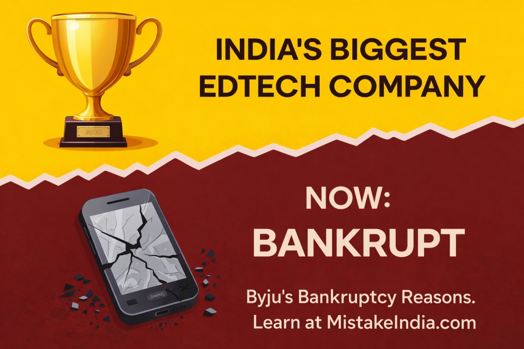 Byju's bankruptcy reasons