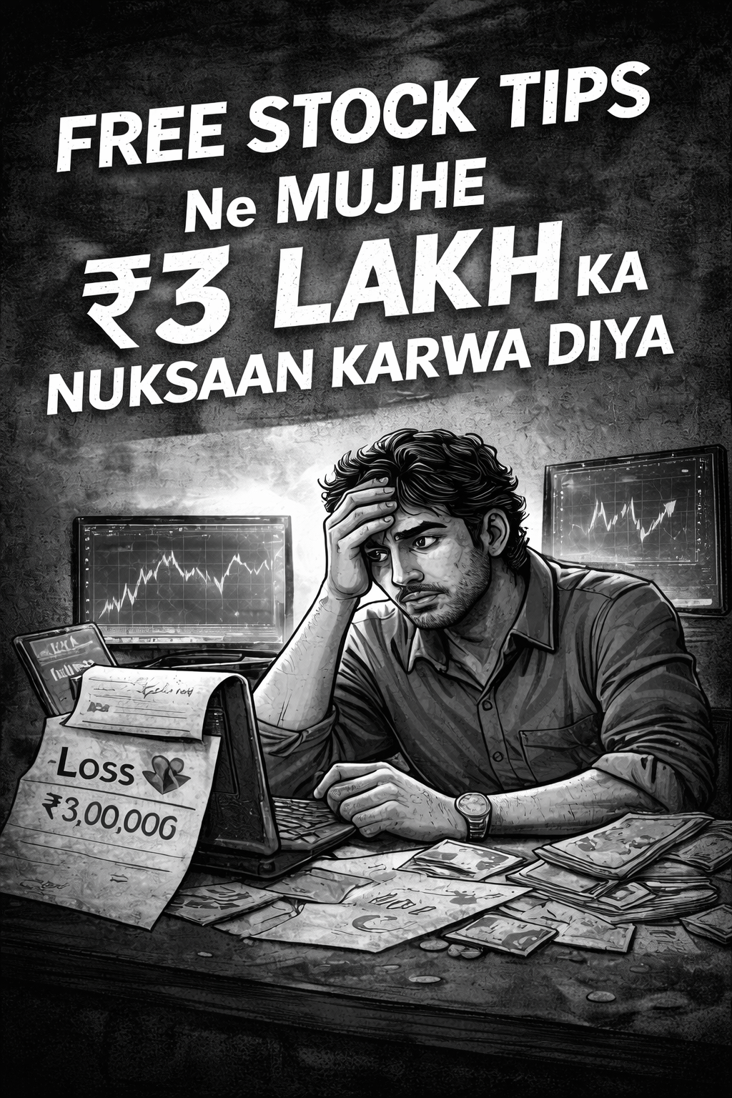 Free Stock Tips Ne Kaise Mujhe ₹3 Lakh Ka Nuksaan Karwa Diya